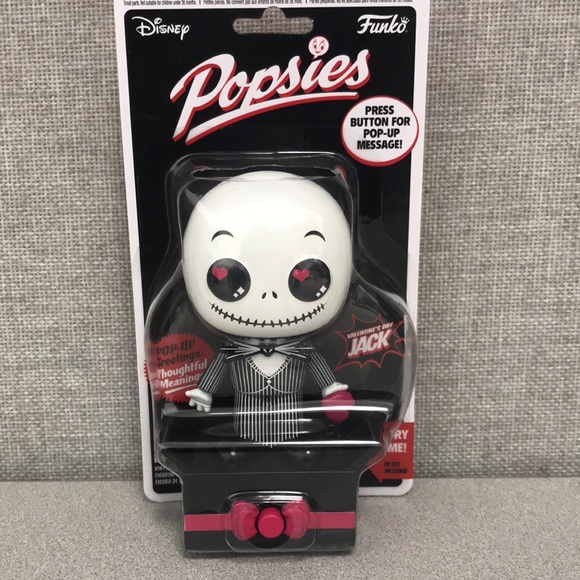 Funko Nightmare Before Christmas Popsies Jack & Sally NIP - Picture 5 of 5